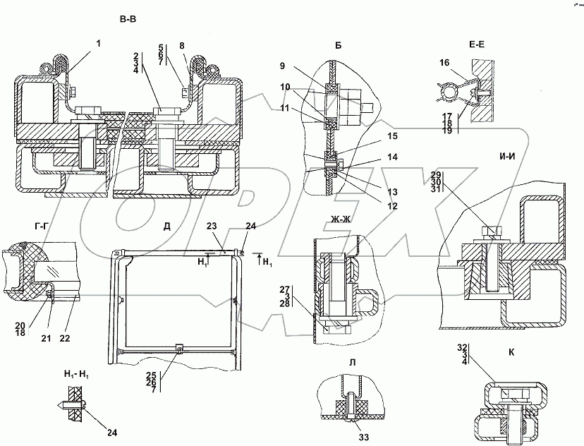 1101-111-07СП Кабина